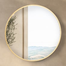 Zane Round Wall Mirror
